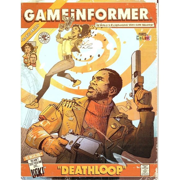 Game Informer Issue 340 October 2021 Deathloop Video Game Magazine - Picture 1 of 2